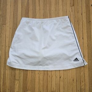 Adidas White Tennis Skirt with Shorts Size 4
